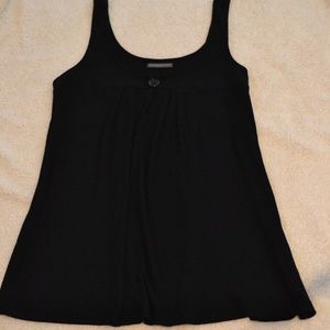 Hillard and Hanson black knit mini dress